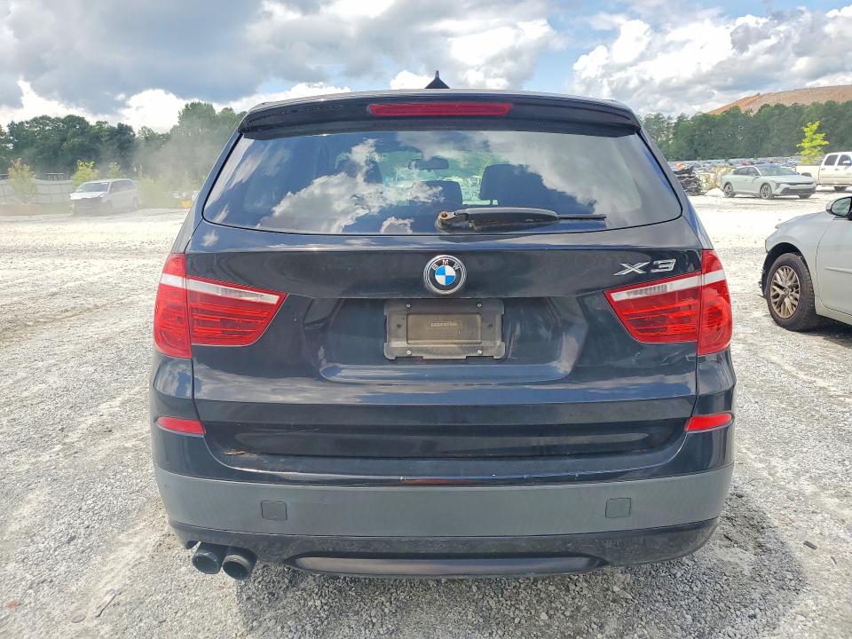 2013 BMW X3 VIN 5UXWX9C57D0A08623 COPART salvage auction — MINOR DENT/SCRATCHES, Ga - Certificate Of Title, sold $850 on 2026-07-27 (photo 6)