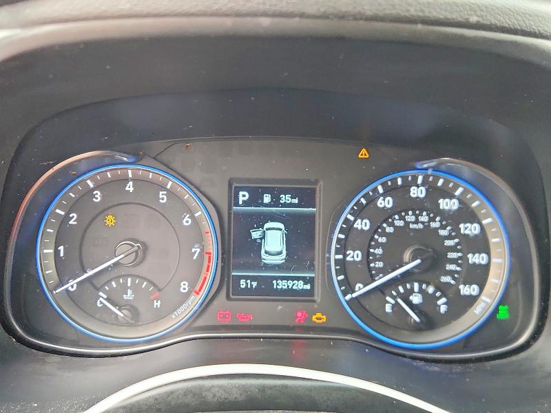2021 Hyundai Kona VIN KM8K1CAAXMU660023 COPART salvage auction — FRONT END, OK - CERTIFICATE OF TITLE (P), sold $1,300 on 2026-07-27 (photo 9)