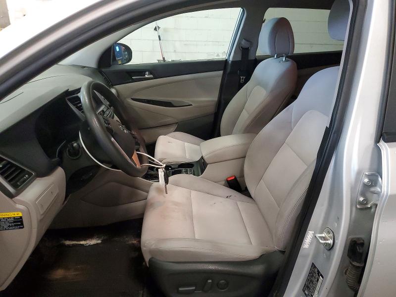 2018 Hyundai Tucson VIN KM8J3CA49JU666987 COPART salvage auction — MECHANICAL, Mn - Certificate Of Title, sold $2,100 on 2026-07-14 (photo 7)