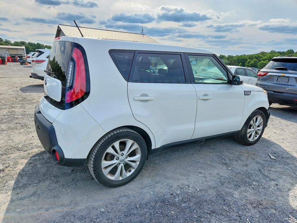 2014 Kia Soul VIN KNDJP3A53E7042656 COPART salvage auction — FRONT END, Pa - Certificate Of Salvage, sold $625 on 2026-07-30 (photo 3)