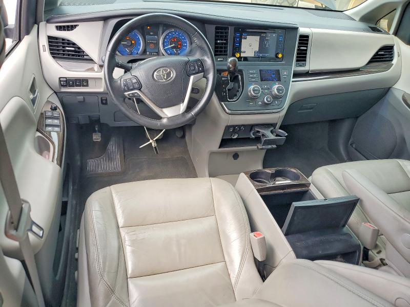 2015 Toyota Sienna VIN 5TDYK3DC7FS597317 COPART salvage auction — MECHANICAL, Al - Cert Of Title-Salvage Title, sold $2,250 on 2026-07-23 (photo 8)