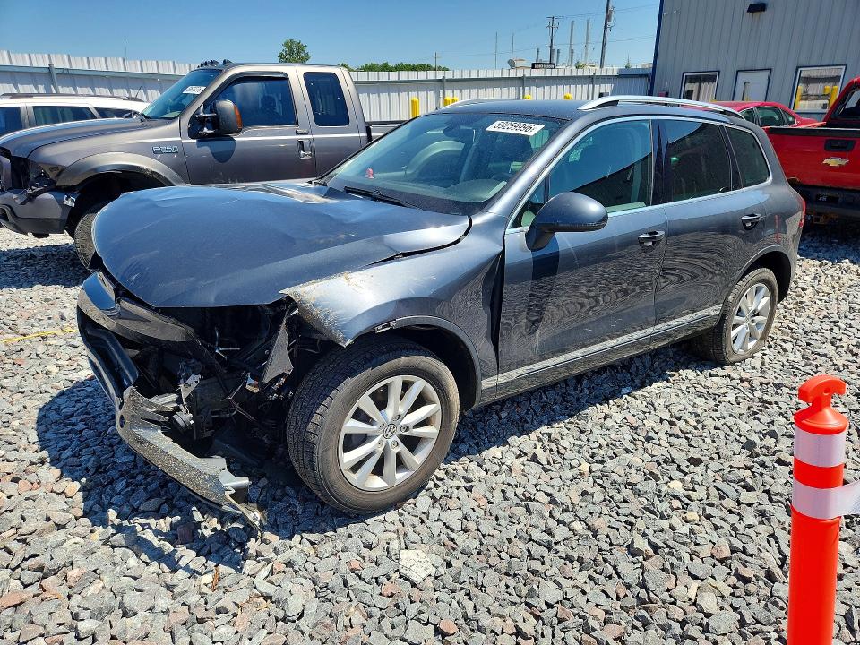 2013 Volkswagen VIN WVGEF9BPXDD003680 COPART salvage auction — FRONT END, Mi - Certificate Of Title, sold $175 on 2026-08-10 (photo 1)