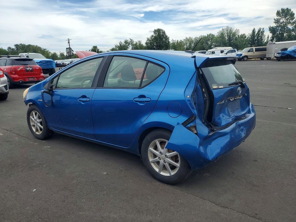2012 Toyota VIN JTDKDTB3XC1014072 COPART salvage auction — REAR END, Wa - Bill Of Sale, sold $375 on 2026-07-29 (photo 2)