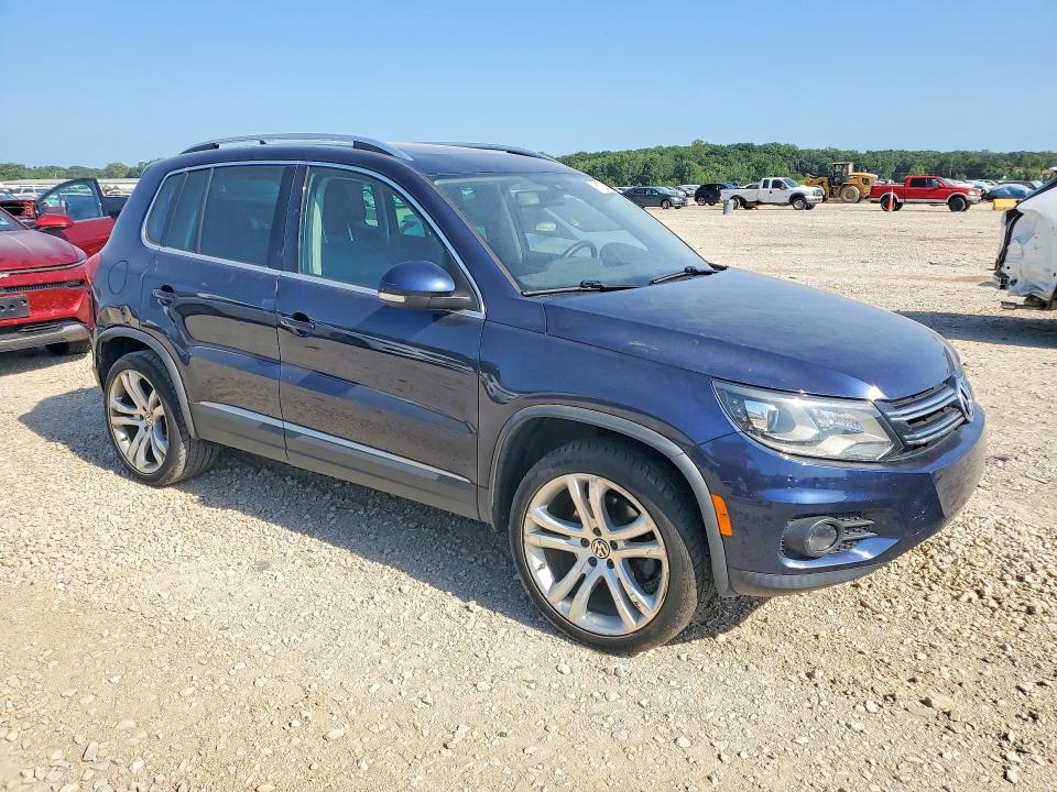 2012 Volkswagen Tiguan VIN WVGAV7AX2CW547908 COPART salvage auction — REAR END, Ks - Cert Of Title-Salvage, sold $175 on 2026-08-11 (photo 4)