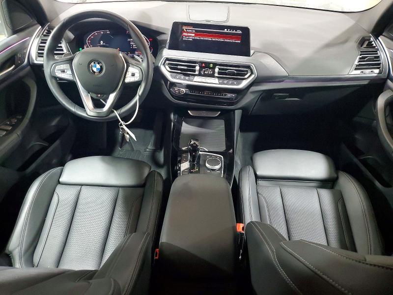 2024 BMW X3 VIN 5UX43DP08R9W64737 COPART salvage auction — FRONT END, Tn - Salvage Certificate, sold $9,400 on 2026-07-24 (photo 8)