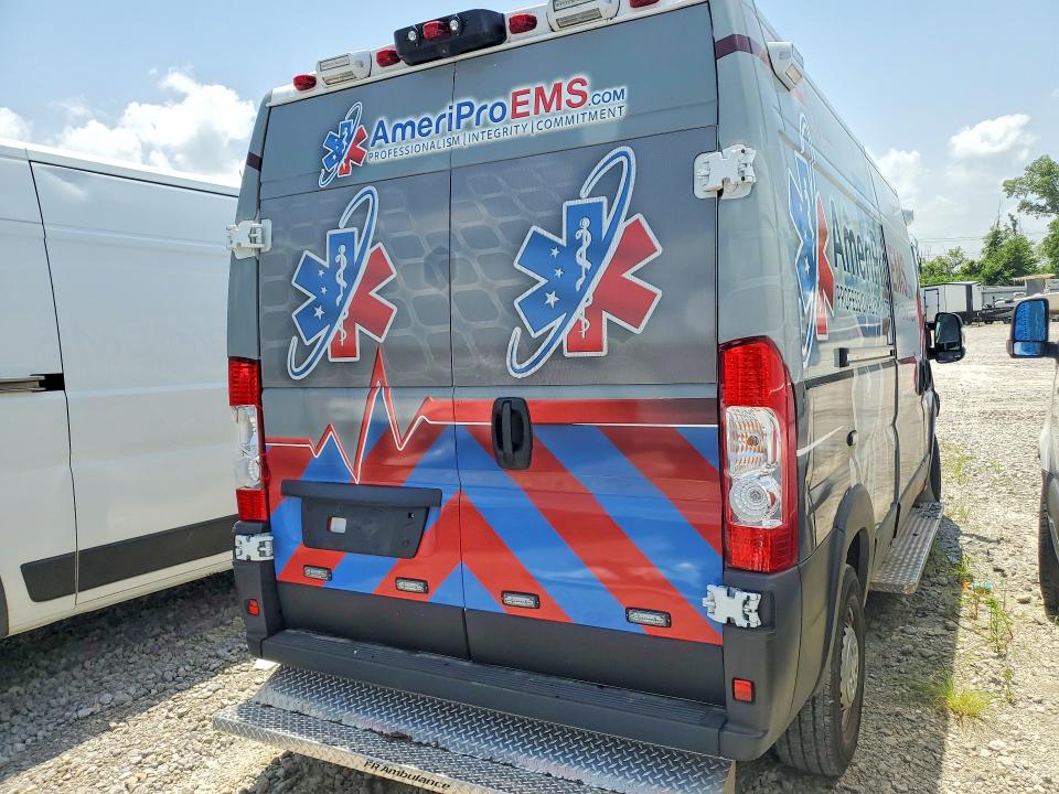 2024 Ram Promaster city VIN 3C6LRVDG7RE107422 COPART salvage auction — FRONT END, Ky - Cert Of Title-Salvage, sold $7,500 on 2026-08-19 (photo 3)