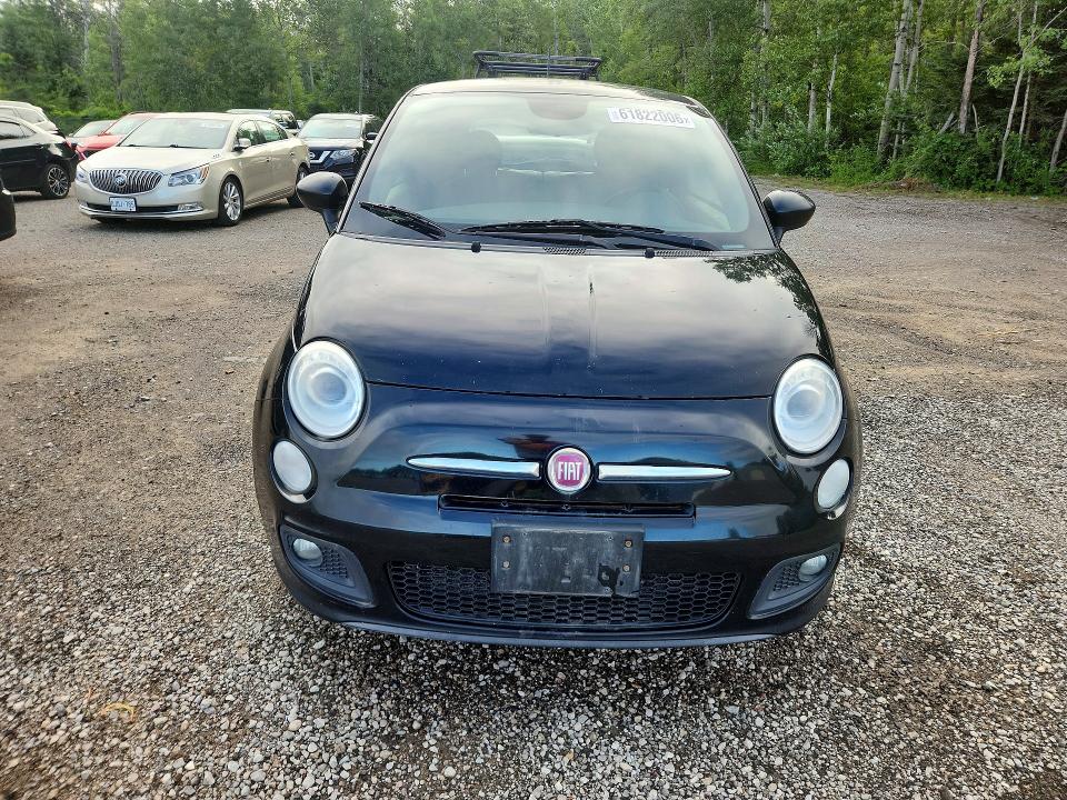 2015 Fiat 500 VIN 3C3CFFBR4FT561943 COPART salvage auction — MINOR DENT/SCRATCHES, On - Permit No Brand - Unfit, sold $550 on 2026-08-05 (photo 5)