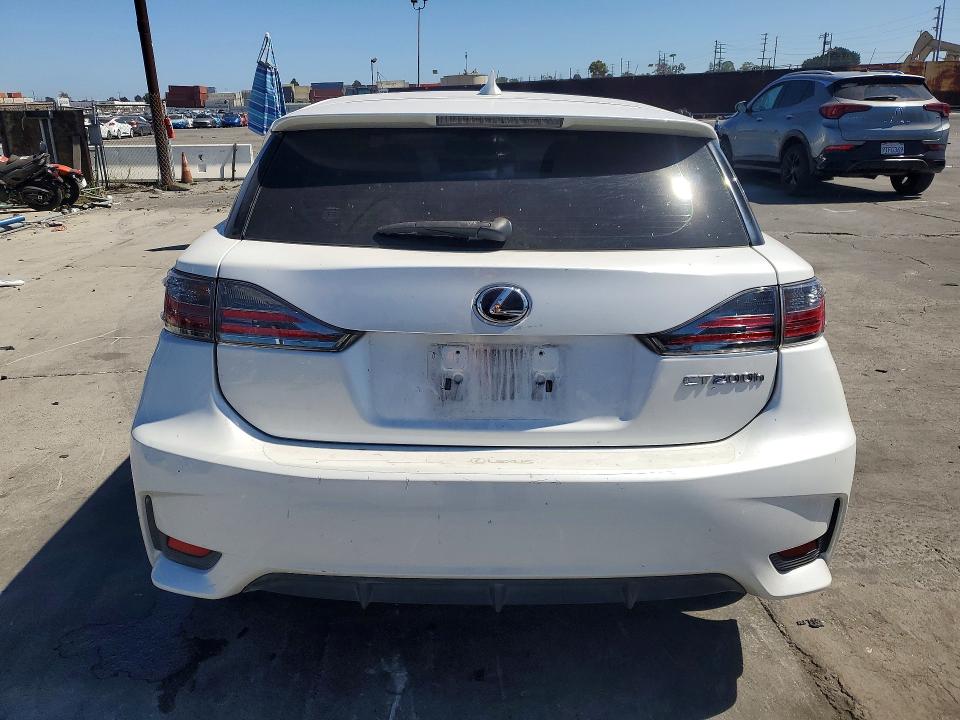 2014 Lexus Ct VIN JTHKD5BH8E2195899 COPART salvage auction — FRONT END, Ca - Salvage Certificate, sold $2,150 on 2026-07-22 (photo 6)