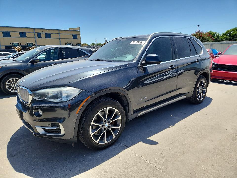 2018 BMW X5 VIN 5UXKR2C51J0Z22102 COPART salvage auction — MINOR DENT/SCRATCHES, Tx - Certificate Of Title, sold $6,900 on 2026-07-30 (photo 1)