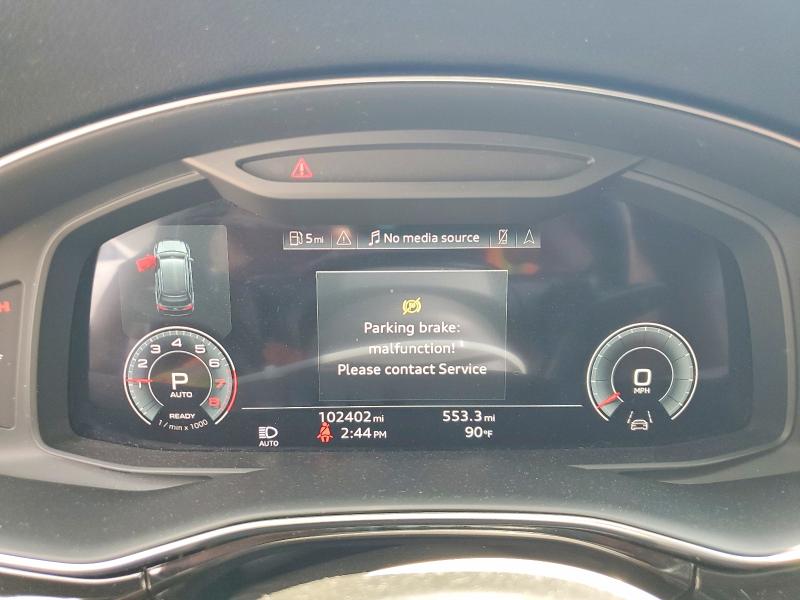 2022 Audi Q7 VIN WA1VXBF76ND006025 COPART salvage auction — HAIL, Oh - Cert Of Title-Salvage, sold $14,700 on 2026-07-15 (photo 9)