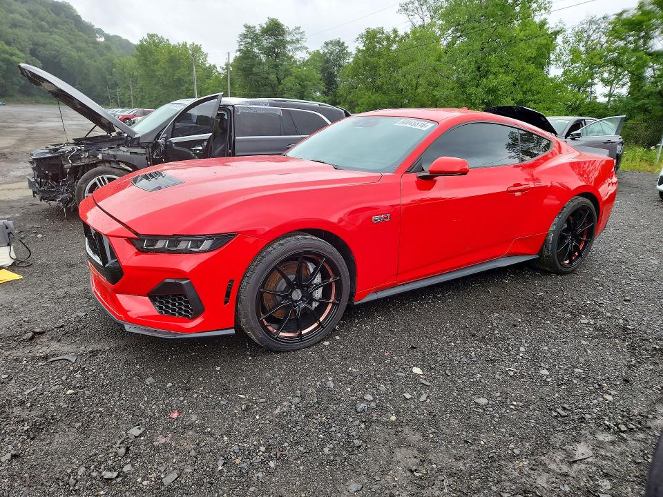 2024 Ford Mustang VIN 1FA6P8CF2R5428355 COPART salvage auction — FRONT END, Nj - Cert Of Title-Salvage, sold $28,500 on 2026-07-21 (photo 1)