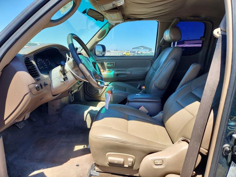 2001 Toyota Tundra VIN 5TBRT38121S141981 COPART salvage auction — FRONT END, Ca - Salvage Certificate, sold $1,550 on 2026-07-24 (photo 7)