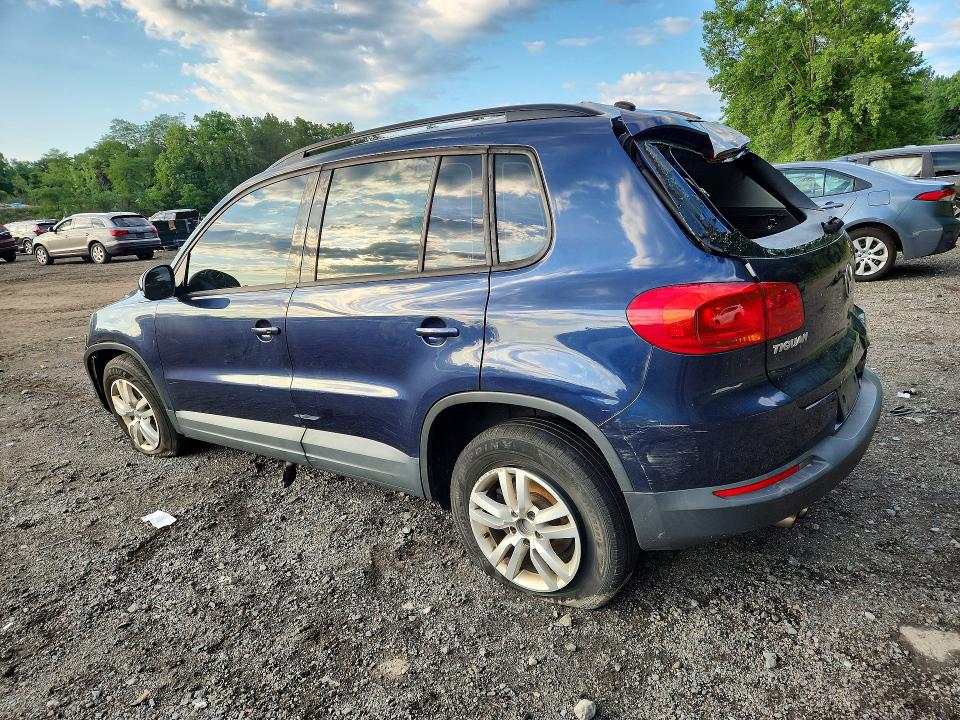 2016 Volkswagen Tiguan VIN WVGAV7AX9GW610895 COPART salvage auction — SIDE, Ny - Mv-907A Salvage Certificate, sold $475 on 2026-08-04 (photo 2)