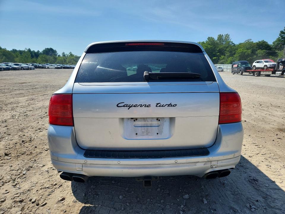 2005 Porsche Cayenne VIN WP1AC29P35LA90577 COPART salvage auction — FRONT END, Ma - Cert Of Title-Reconstrctd Coll, sold $400 on 2026-07-20 (photo 6)