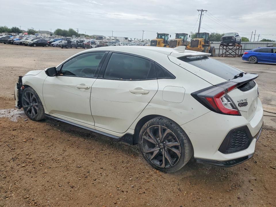 2019 Honda Civic VIN SHHFK7H48KU424873 COPART salvage auction — FRONT END, AL - CERT OF TITLE-FLOOD SALVAGE, sold $4,100 on 2026-07-29 (photo 2)