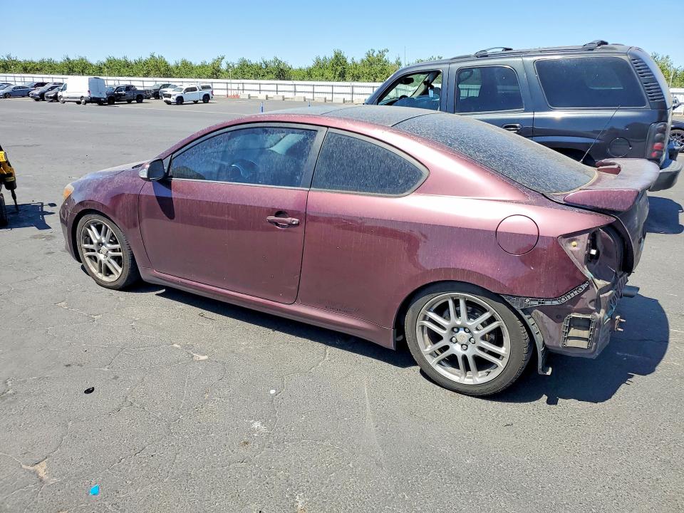 2007 Scion Tc VIN JTKDE177X70186628 COPART salvage auction — REAR END, CA - SALVAGE CERTIFICATE, sold $750 on 2026-07-16 (photo 2)