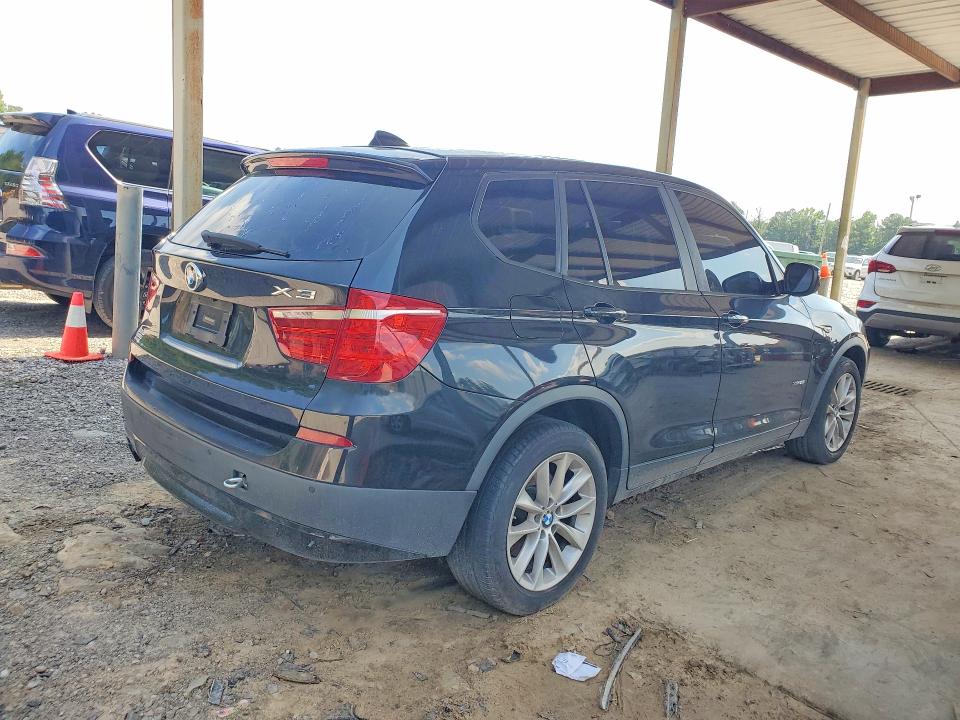 2013 BMW X3 VIN 5UXWX9C55D0A24206 COPART salvage auction — MECHANICAL, Al - Certificate Of Title (P), sold $2,650 on 2026-07-28 (photo 3)