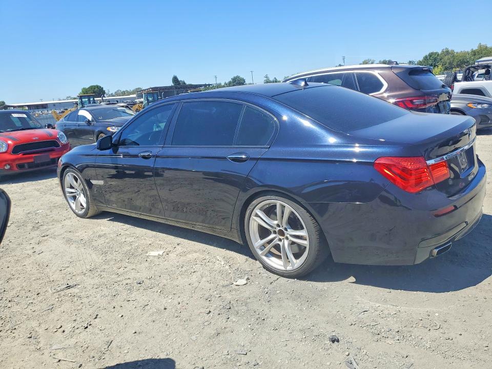 2011 BMW 7 series VIN WBAKB8C58BC851647 COPART salvage auction — MINOR DENT/SCRATCHES, CA - SALVAGE CERTIFICATE, sold $200 on 2026-07-28 (photo 2)