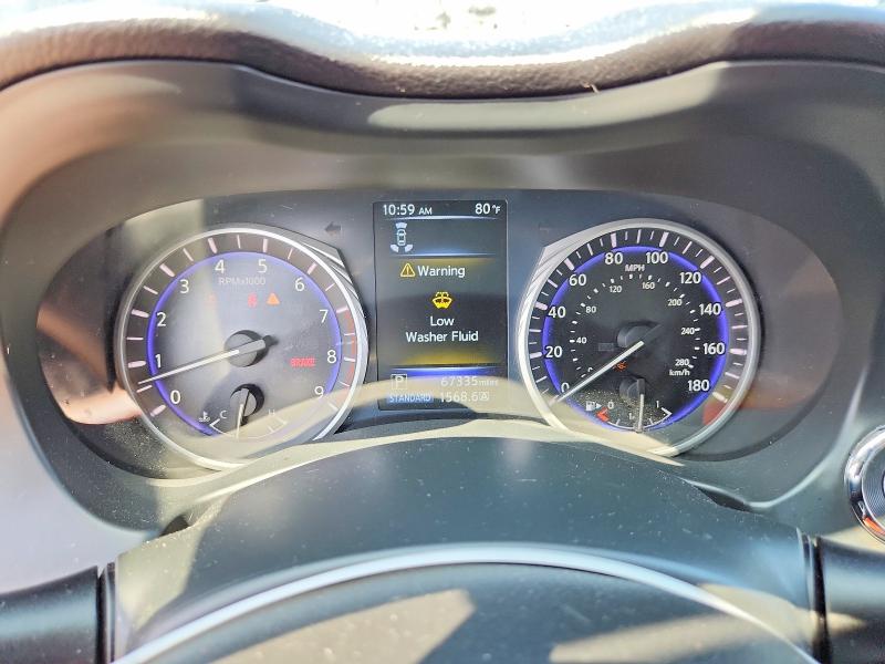 2017 Infiniti Q50 VIN JN1EV7AR4HM835538 COPART salvage auction — FRONT END, NY - CERTIFICATE OF TITLE, sold $2,600 on 2026-07-16 (photo 9)