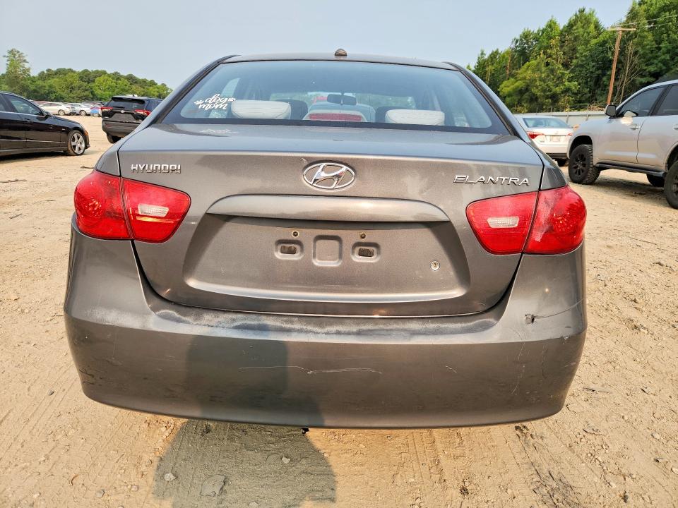 2009 Hyundai Elantra VIN KMHDU46D49U620262 COPART salvage auction — FRONT END, Va - Cert Of Title - Salvage, sold $100 on 2026-07-28 (photo 6)