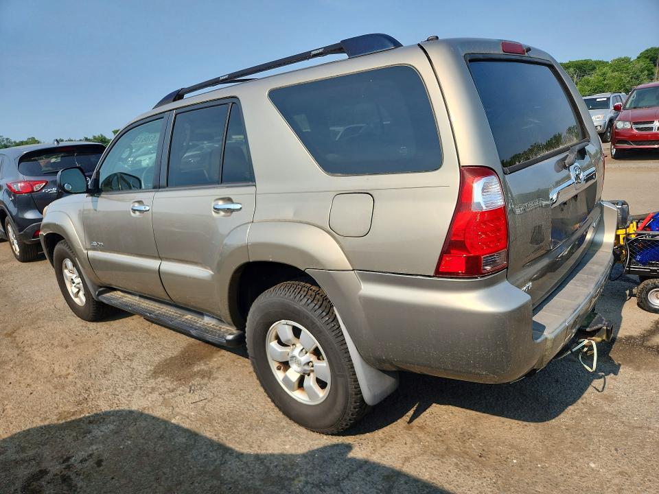 2008 Toyota 4runner VIN JTEBU14R18K009376 COPART salvage auction — REAR END, CT - CERTIFICATE OF TITLE, sold $3,550 on 2026-07-28 (photo 2)