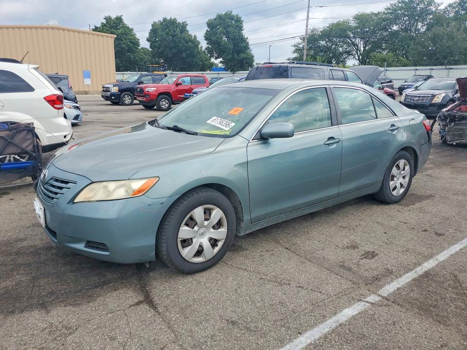 2007 Toyota Camry VIN JTNBE46K373084443 COPART salvage auction — REAR END, Oh - Cert Of Title-Salvage, sold $150 on 2026-07-29 (photo 1)