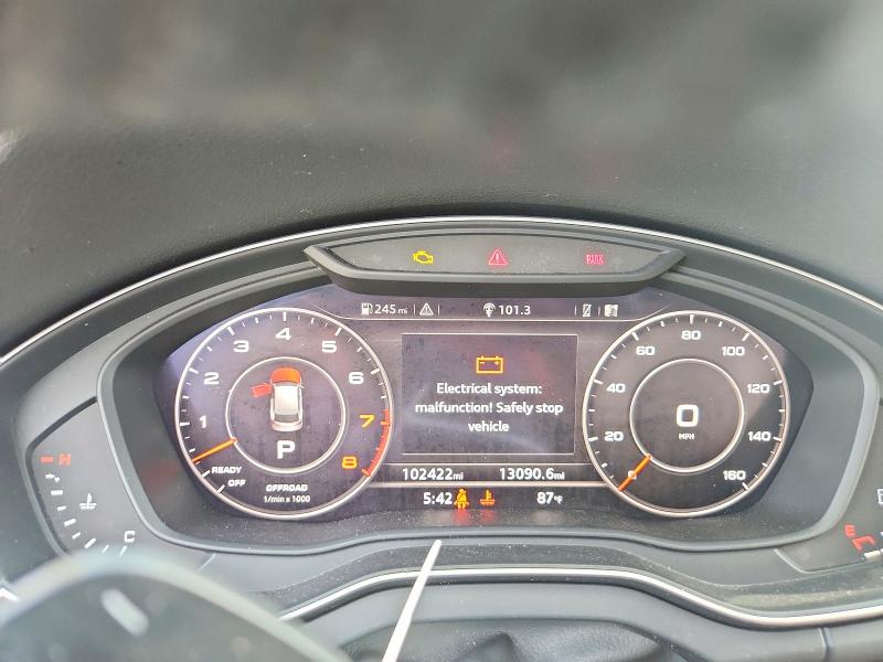 2018 Audi Q5 VIN WA1BNAFY7J2074612 COPART salvage auction — FRONT END, Mt - Certificate Of Title, sold $2,650 on 2026-07-28 (photo 9)