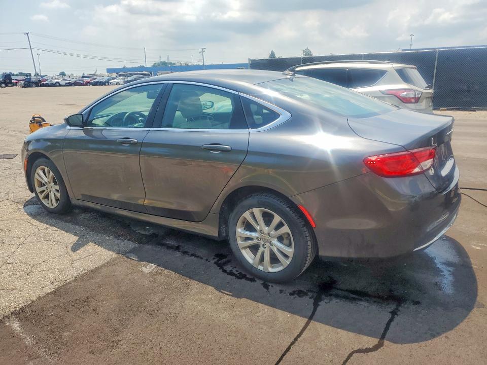 2016 Chrysler 200 VIN 1C3CCCAB4GN186973 COPART salvage auction — MINOR DENT/SCRATCHES, Mi - Dealer Only Clean Title, sold $1,500 on 2026-07-15 (photo 2)