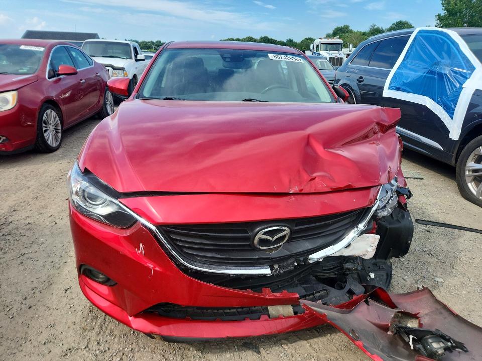 2014 Mazda 6 VIN JM1GJ1W61E1162394 COPART salvage auction — FRONT END, Ma - Cert Of Title-Reconstrctd Coll, sold $125 on 2026-07-29 (photo 5)