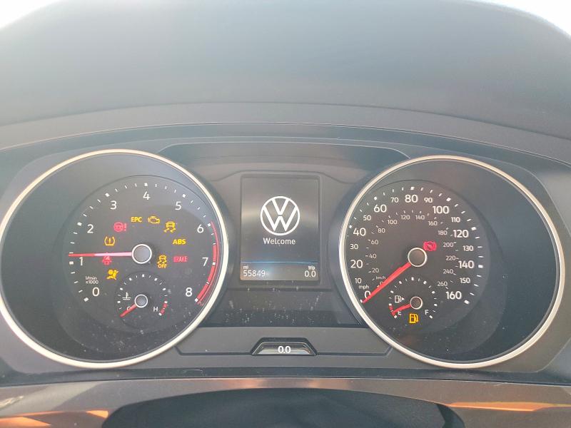 2021 Volkswagen Tiguan VIN 3VV3B7AX0MM031250 COPART salvage auction — REAR END, Nc - Salvage Certificate Of Title, sold $6,200 on 2026-08-12 (photo 9)