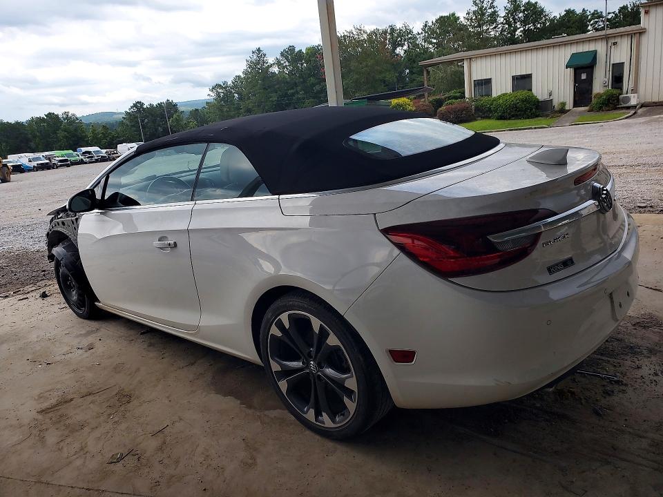 2016 Buick Cascada VIN W04WT3N51GG093498 COPART salvage auction — FRONT END, Al - Cert Of Title-Salvage Title, sold $1,300 on 2026-07-14 (photo 2)
