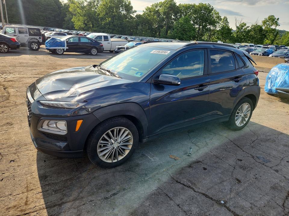 2020 Hyundai Kona VIN KM8K2CAA3LU548093 COPART salvage auction — WATER/FLOOD, Ny - Mv-907A Salvage Certificate, sold $350 on 2026-07-28 (photo 1)
