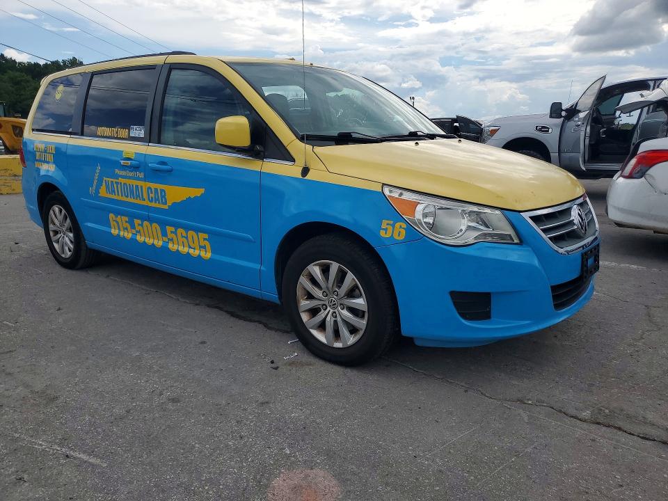 2013 Volkswagen Routan VIN 2C4RVABG4DR725153 COPART salvage auction — MECHANICAL, Tn - Certificate Of Title, sold $350 on 2026-07-22 (photo 4)