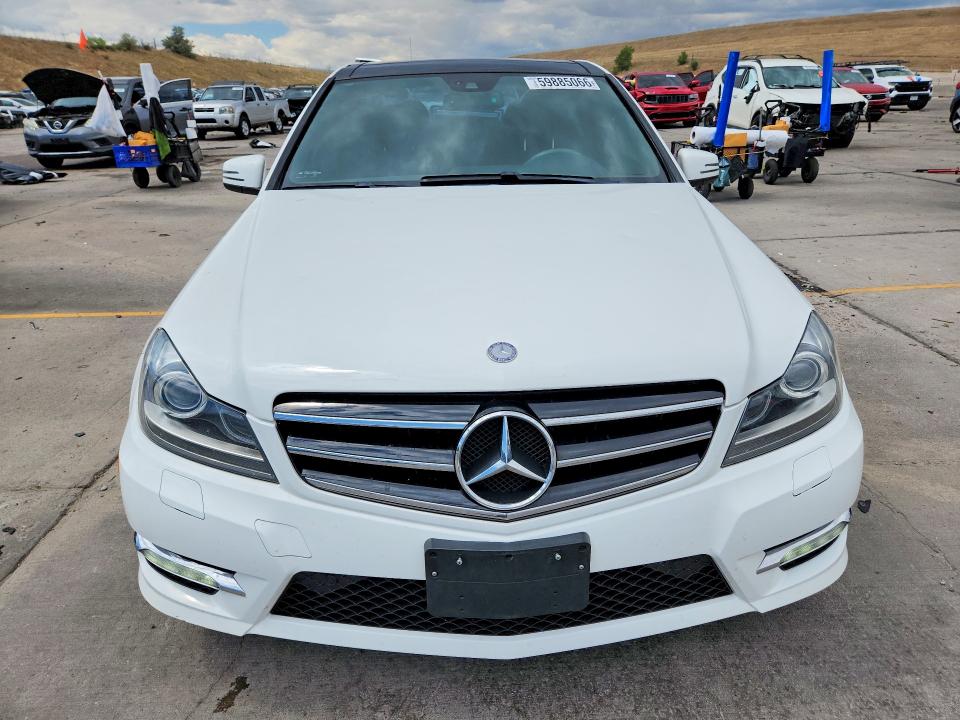 2013 Mercedes-benz VIN WDDGF8AB3DA878894 COPART salvage auction — HAIL, Co - Certificate Of Title, sold $8,500 on 2026-08-26 (photo 5)