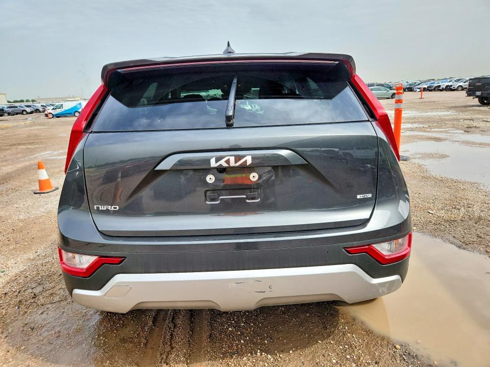 2026 Kia Niro VIN KNDCP3LE9T5362529 COPART salvage auction — FRONT END, TX - CERTIFICATE OF TITLE, sold $3,200 on 2026-07-27 (photo 6)