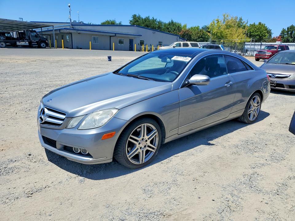 2010 Mercedes-benz E-class VIN WDDKJ5GB5AF010845 COPART salvage auction — FRONT END, Ca - Salvage Certificate, sold $1,300 on 2026-07-28 (photo 1)