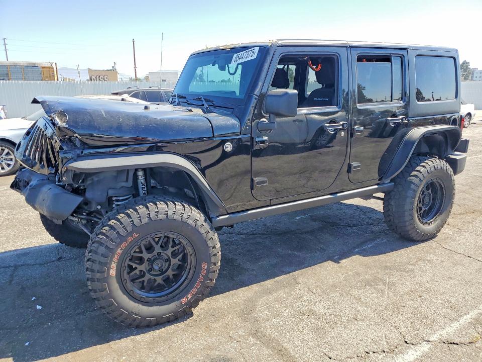 2018 Jeep VIN 1C4BJWFG6JL809774 COPART salvage auction — FRONT END, Ca - Salvage Certificate, sold $6,800 on 2026-07-24 (photo 1)