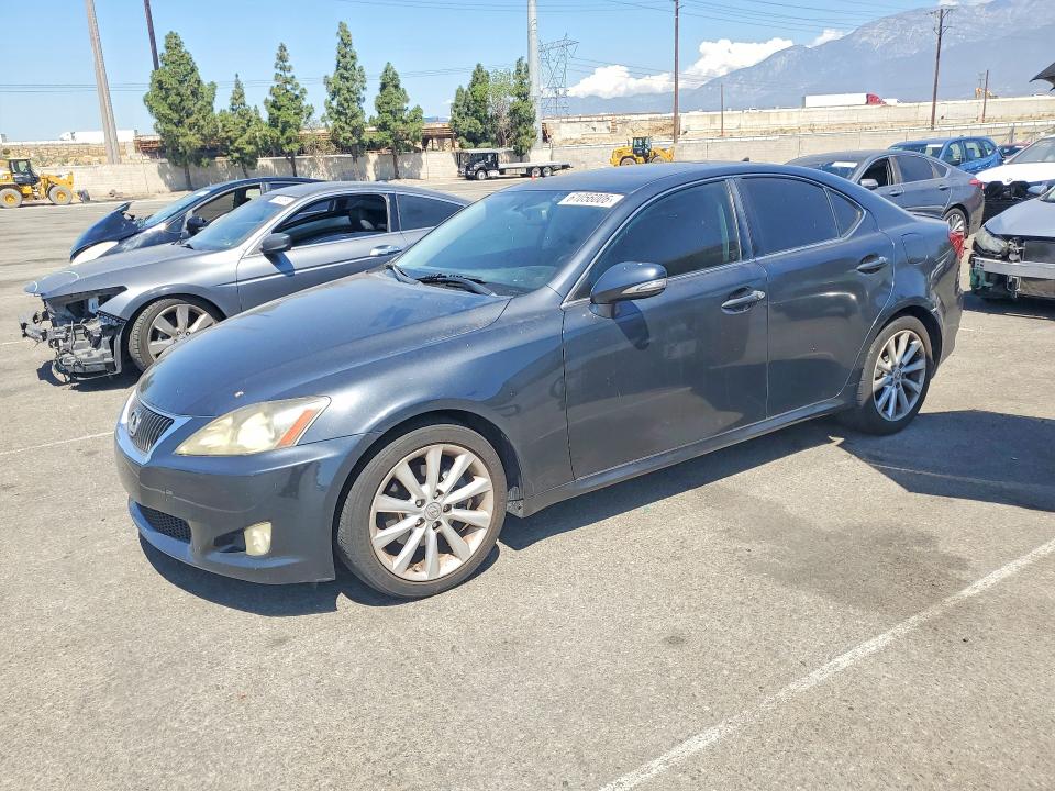 2010 Lexus Is 250 VIN JTHBF5C20A5112348 COPART salvage auction — NORMAL WEAR, CA - DIS/DLR/EXP ONLY CLEAN TITLE, sold $1,250 on 2026-07-16 (photo 1)