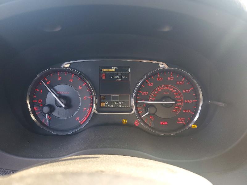 2017 Subaru Wrx VIN JF1VA1B63H9829670 COPART salvage auction — MECHANICAL, Co - Cert Of Title-Rebuilt Salvage, sold $2,250 on 2026-07-22 (photo 9)