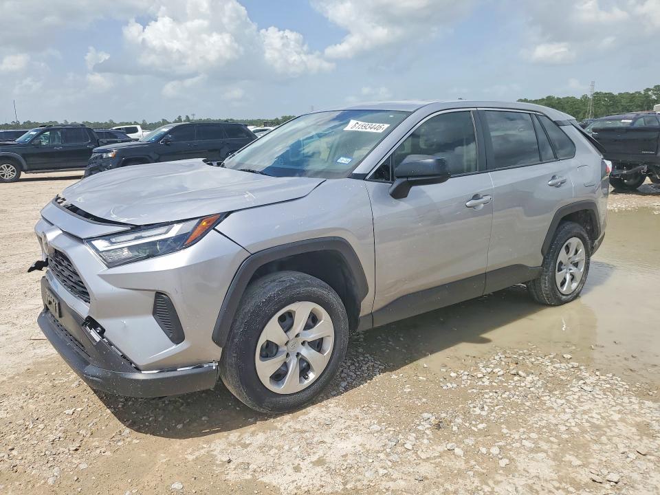 2025 Toyota Rav 4 VIN JTMH1RFV4SD131516 COPART salvage auction — FRONT END, Tx - Salvage Vehicle Title, sold $13,400 on 2026-07-21 (photo 1)