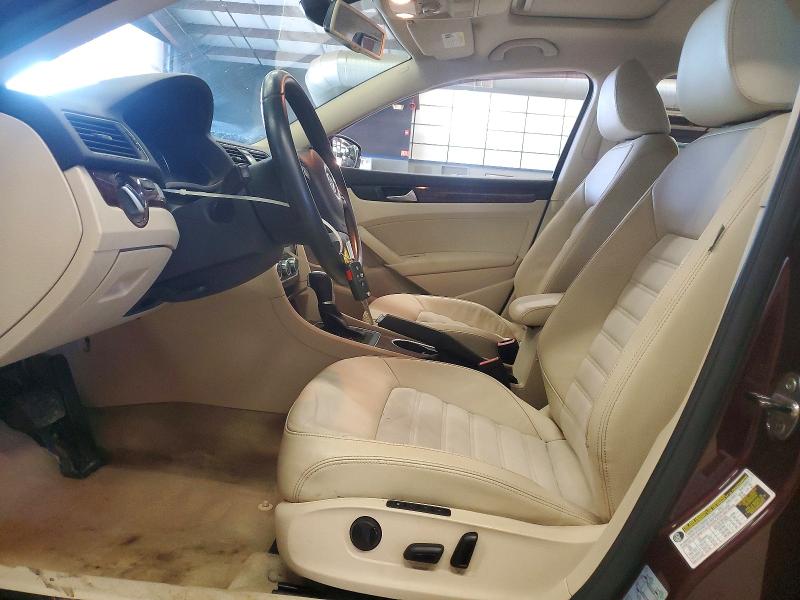 2013 Volkswagen Passat VIN 1VWCN7A36DC149353 COPART salvage auction — MINOR DENT/SCRATCHES, VT - CERTIFICATE OF TITLE (P), sold $3,000 on 2026-07-27 (photo 7)