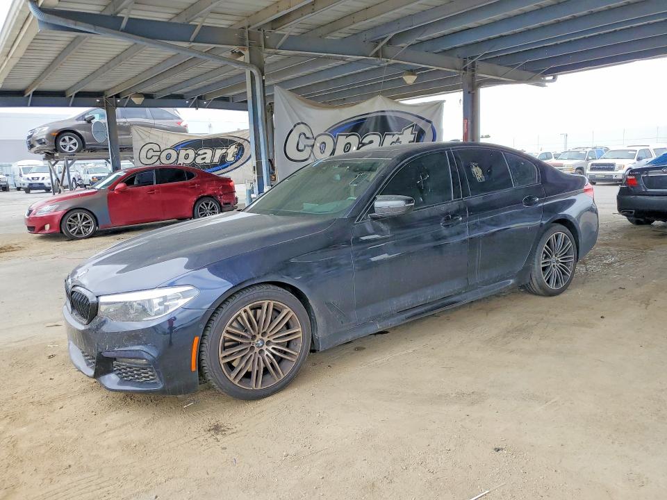 2019 BMW 5 series VIN WBAJE5C53KWW31638 COPART salvage auction — MINOR DENT/SCRATCHES, CA - DIS/DLR/EXP ONLY CLEAN TITLE, sold $9,200 on 2026-07-30 (photo 1)
