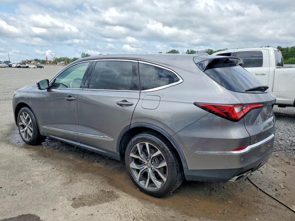 2022 Acura Mdx VIN 5J8YE1H48NL006976 COPART salvage auction — ROOF, Salvage Title, sold $13,600 on 2026-08-21 (photo 2)
