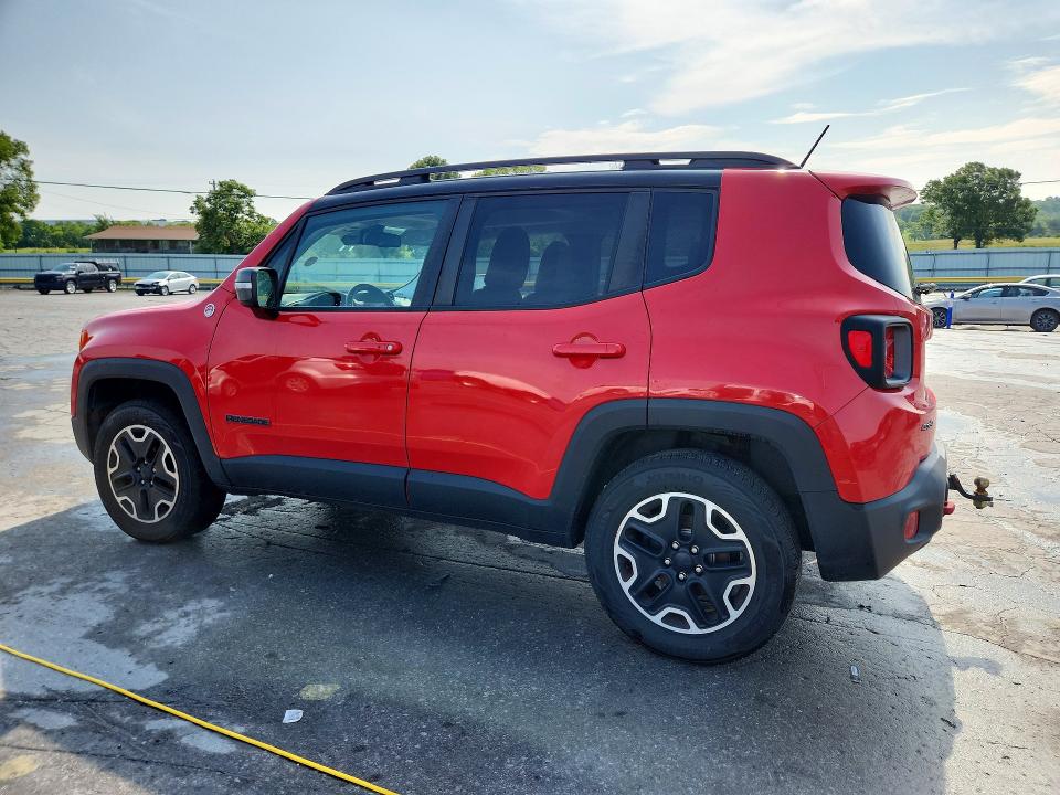 2016 Jeep Renegade VIN ZACCJBCT5GPE15055 COPART salvage auction — FRONT END, Md - Cert Of Salvage > 75% Damage, sold $4,300 on 2026-08-05 (photo 2)