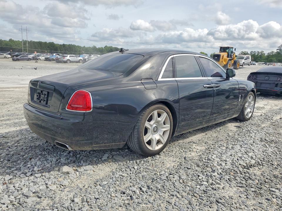 2011 Rolls-royce Ghost VIN SCA664S54BUX50190 COPART salvage auction — MINOR DENT/SCRATCHES, LA - CERTIFICATE OF TITLE (P), sold $275 on 2026-07-27 (photo 3)