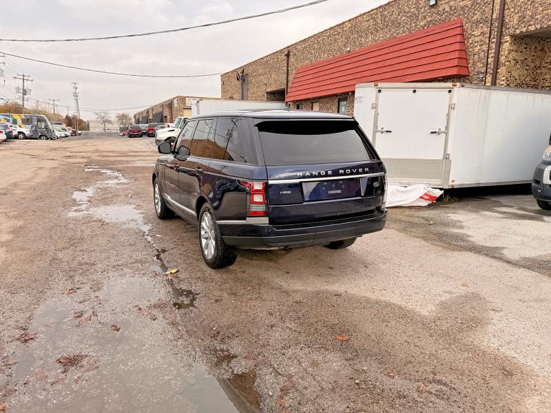 2016 Land rover RANGE ROVER VIN SALGS2VF5GA263311 COPART salvage auction — MINOR DENT/SCRATCHES, In - Cert Of Title - Rebuilt Vehicl (P), sold $7,900 on 2026-07-29 (photo 3)