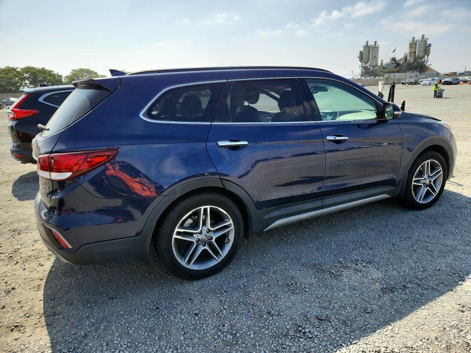 2018 Hyundai Santa fe VIN KM8SR4HF0JU258099 COPART salvage auction — MECHANICAL, Ca - Dis/Dlr/Exp Only Clean Title, sold $2,100 on 2026-07-17 (photo 3)