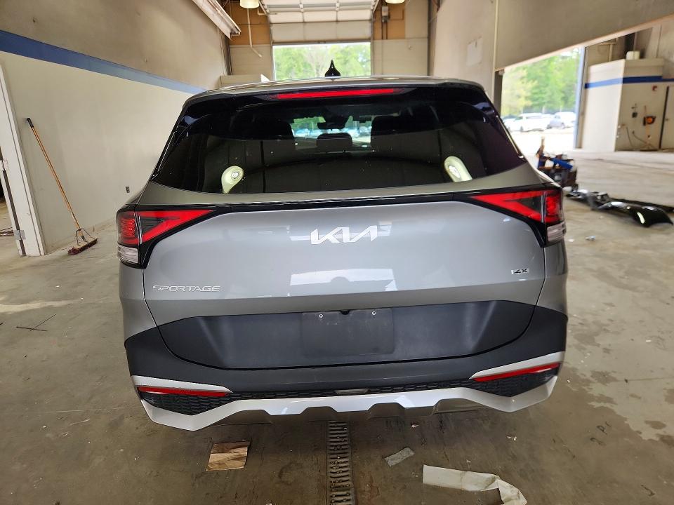 2025 Kia Sportage VIN KNDPUCDF8S7370416 COPART salvage auction — FRONT END, Va - Cert Of Title - Salvage, sold $7,000 on 2026-07-31 (photo 6)