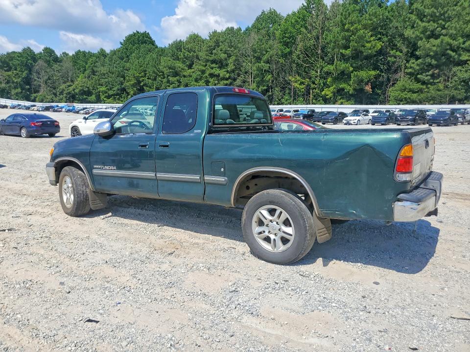 2002 Toyota Tundra VIN 5TBBT44132S327401 COPART salvage auction — REAR END, GA - CERTIFICATE OF TITLE, sold $1,700 on 2026-07-15 (photo 2)