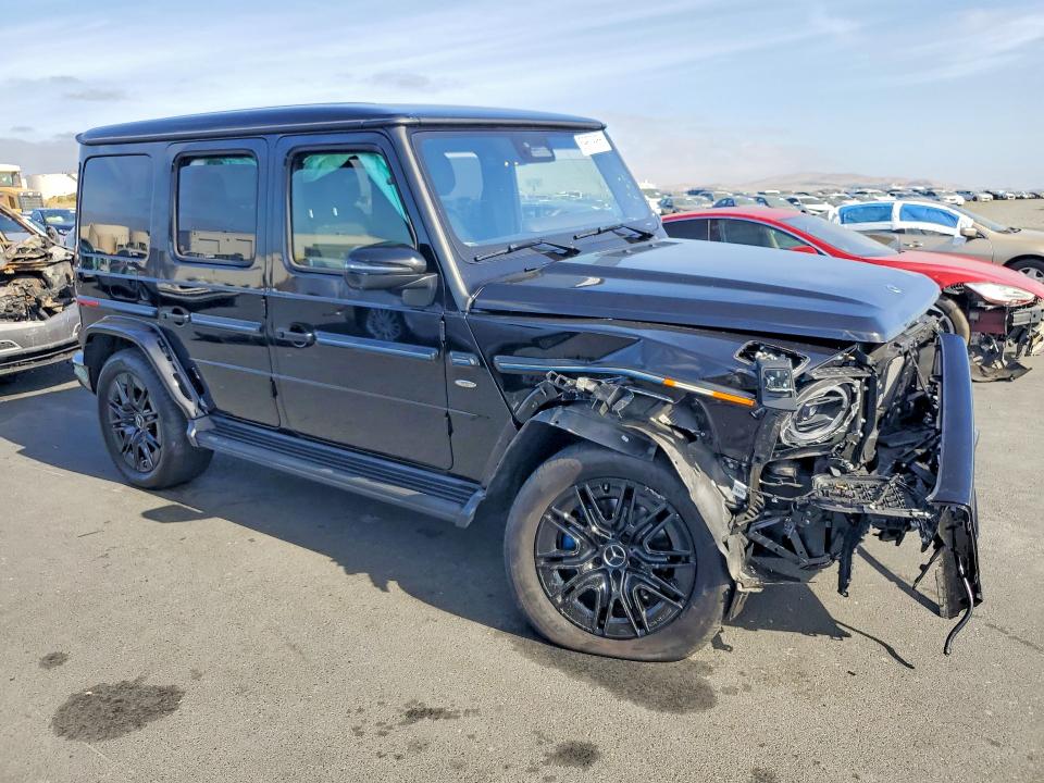 2025 Mercedes-benz G-klasse VIN W1NWM0AB3SX025735 COPART salvage auction — FRONT END, CA - SALVAGE CERTIFICATE (P), sold $87,500 on 2026-08-26 (photo 4)